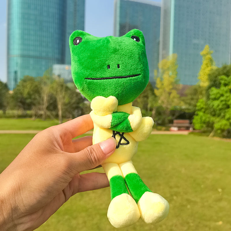 Wholesale Plush Frog Doll Keychains